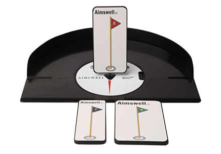 Aimswell Golf Flagstick Series - Target Putting Aid